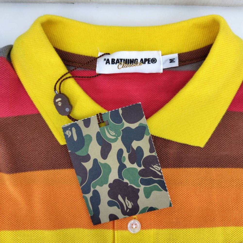 05w17506 アベイシングエイプ A BATHING APE マルチカラーボーダー
