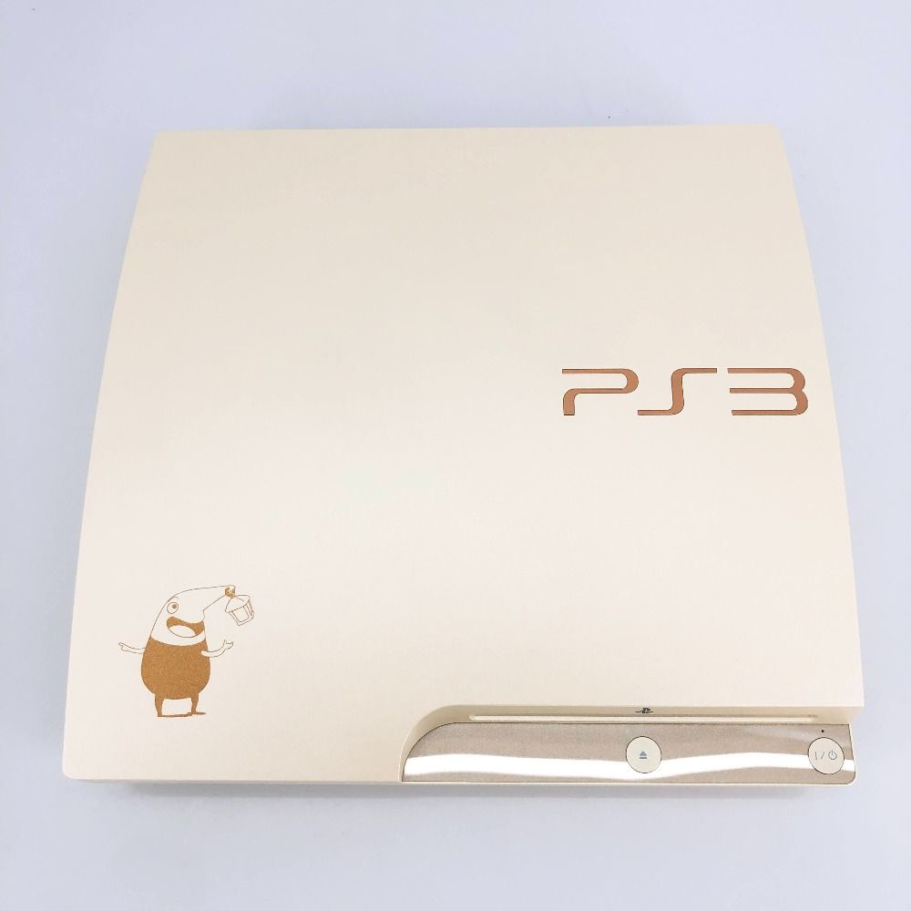 05 w 17455 T PS 3 PlayStation 本体 CECH-3000 A 160 GB 二ノ国 マジカル ゴールド エディション 動作 み 品