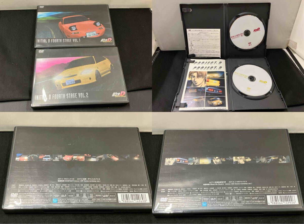 値下げ！ DVD 【※※※】[全12巻セット]頭文字D Fourth Stage VOL.1~12 