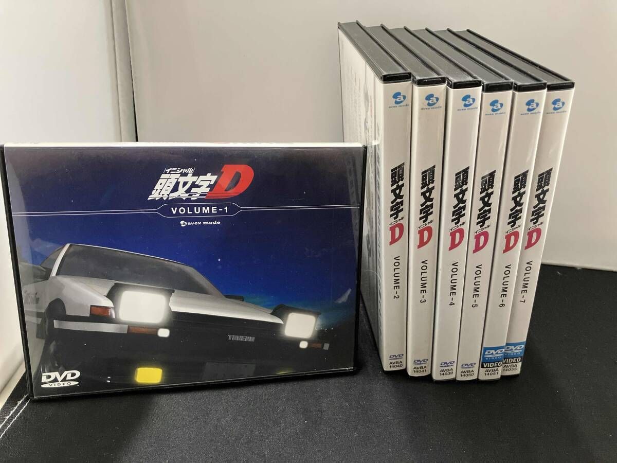 DVD 全7巻セット 頭文字D VOLUME-1~7 イニD