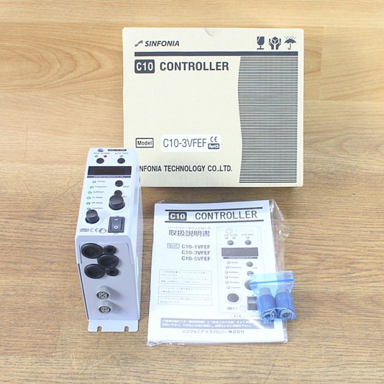 シンフォニアテクノロジー C 10 3 VFEF パーツフィーダー用シングルコントローラ