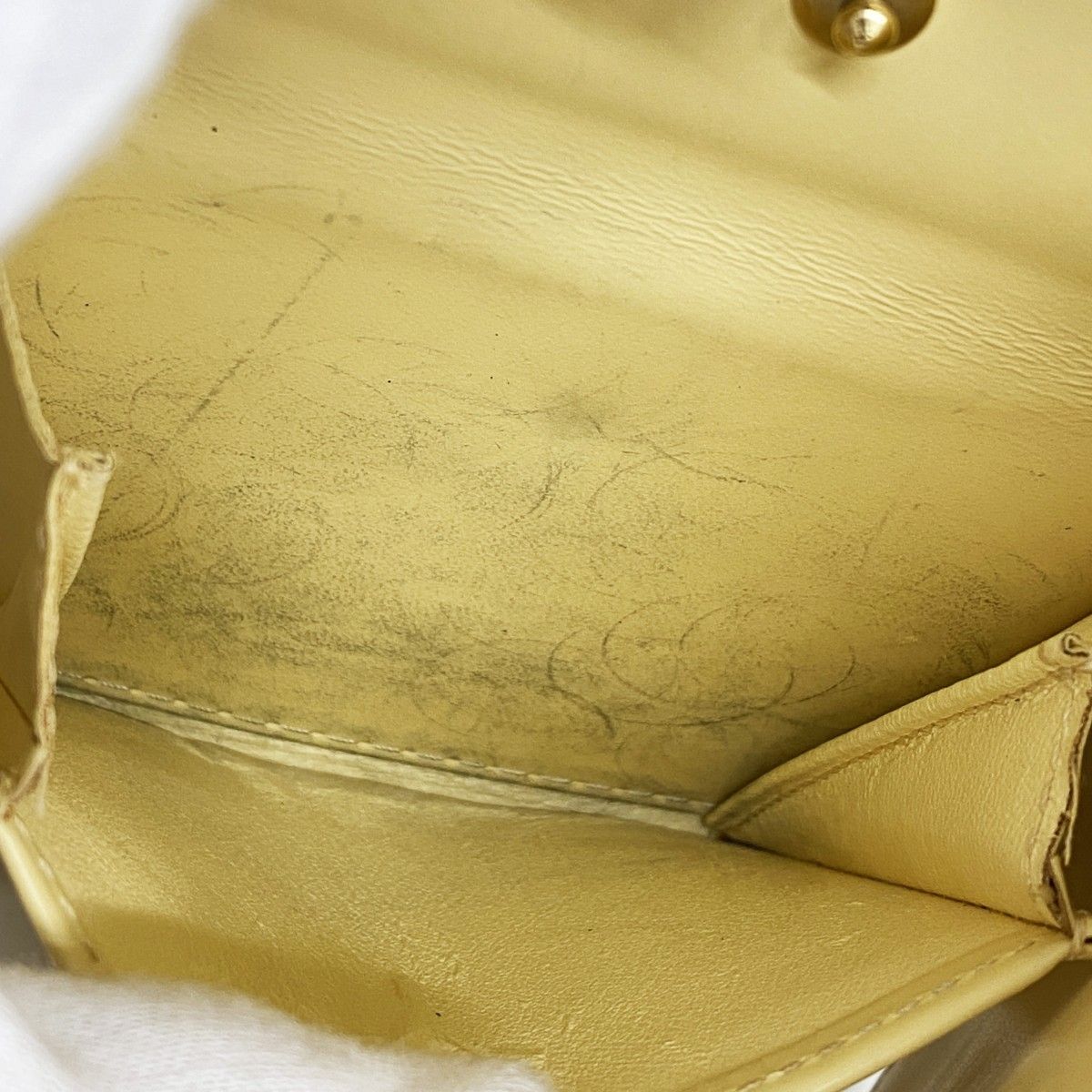 ★SALE【5oe5600】ルイヴィトン 三つ折り財布 エピ ポルトモネエラスティック M6366A ヴァニラ【中古】メンズ レディース ユニセックス ☆SALE【5oe5600】ルイヴィトン 三つ折り財布 エピ ポルトモネエラ