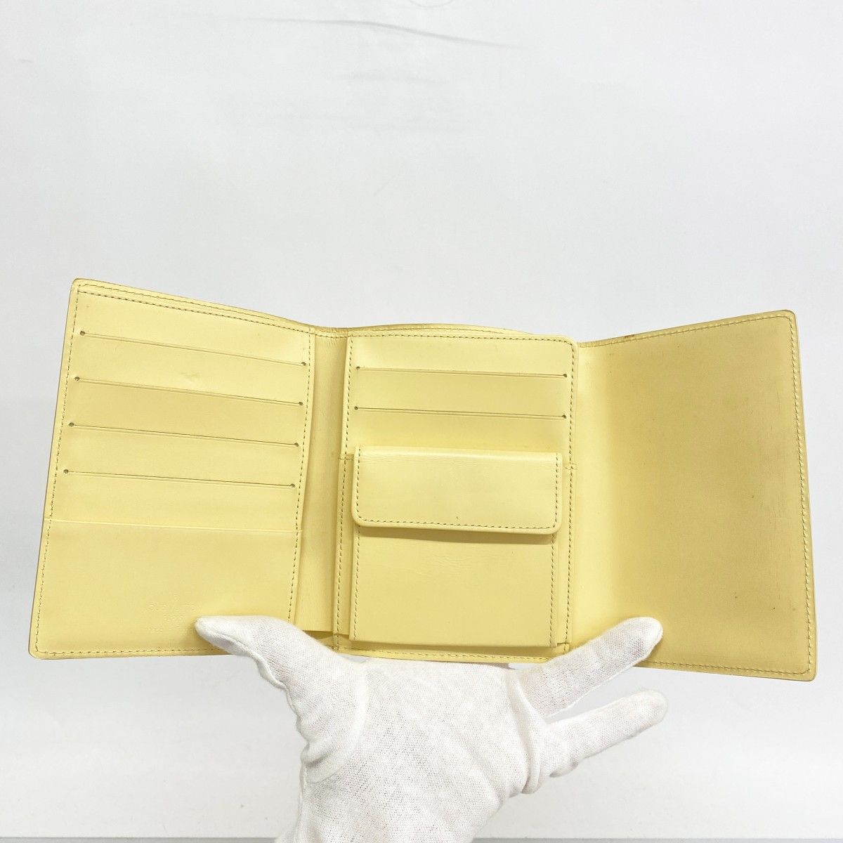 ★SALE【5oe5600】ルイヴィトン 三つ折り財布 エピ ポルトモネエラスティック M6366A ヴァニラ【中古】メンズ レディース ユニセックス ☆SALE【5oe5600】ルイヴィトン 三つ折り財布 エピ ポルトモネエラ