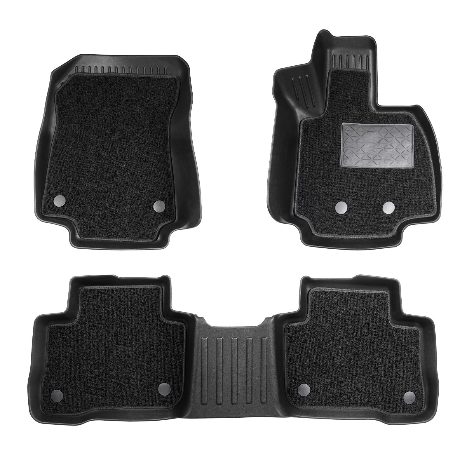 トヨタ RAV 4 50系 ラブ4 フロアマット 3 D 防水 2重構造 ダブルマット ガソリン車 ハイブリッド車対応 立体構造 カーマット TPE材質 MXAA 52 54 AXAH 車種 設計 耐汚れ 耐摩擦 内装 カスタ