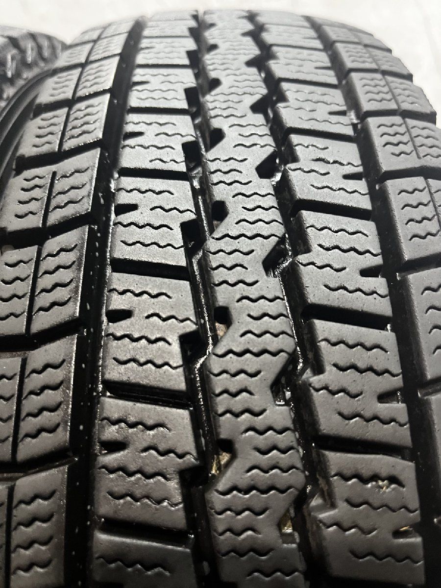 DUNLOP WINTER MAXX SV 01 155 80 R 14 88 86 N LT 14インチ スタッドレス 4本 21年製 バリ溝 プロボックス サクシード等 MTW 394
