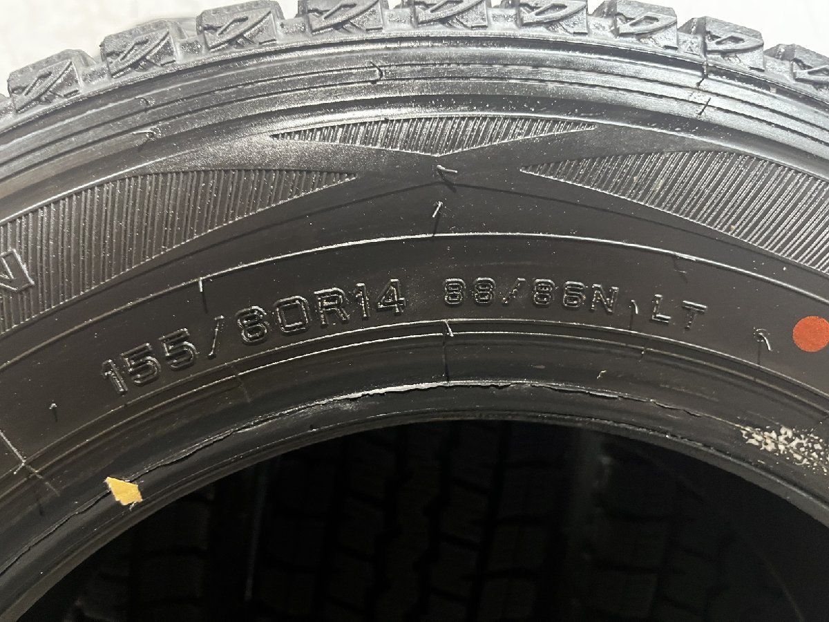  DUNLOP WINTER MAXX SV 01 155 80 R 14 88 86 N LT 14インチ スタッドレス 4本 21年製 バリ溝 プロボックス サクシード等 MTW 394 14インチ スタッドレス