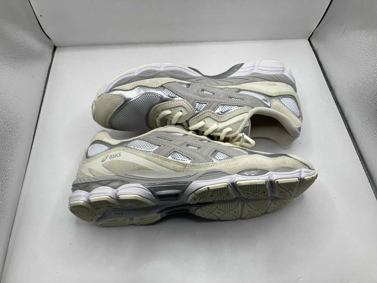 小判？ ASICS / アシックス F920423 GEL-NYC ベージュ 小さいシミ有 スニ-カ