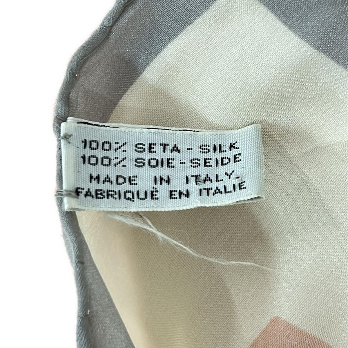  CHANEL シャネル スカーフ ピンク 白 グレー リボン バンダナ スカーフ 小物