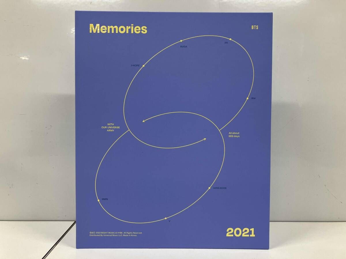 DVD BTS MEMORIES OF 2021(UNIVERSAL MUSIC STORE & FC限定版) - メルカリ