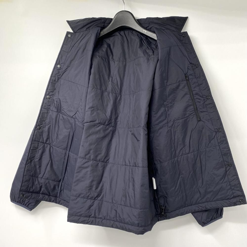 中古】ENNOY PADDED NYLON COACH JACKET BLACK サイズM ブラック