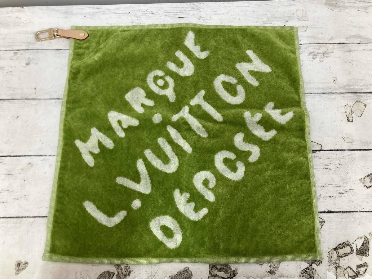  LOUIS VUITTON GI 1060 ハンドタオル スポーツゴルフ ハンカチ 小物