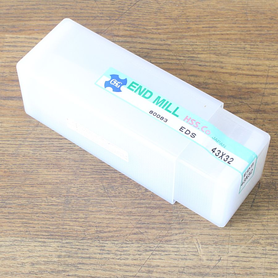 OSG EDS 43 32 ハイスエンドミル 2刃
