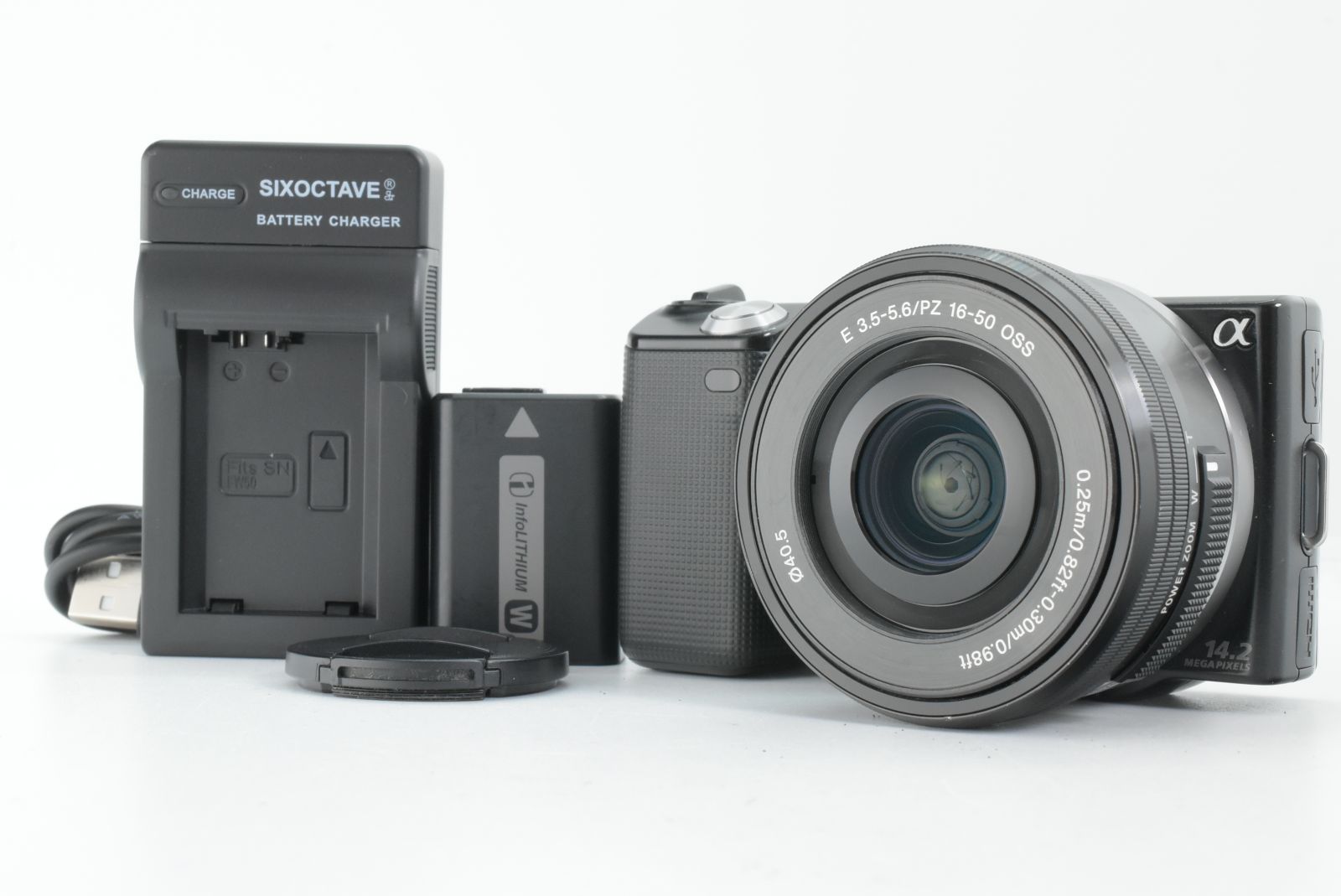 美品 / 英語版】シャッターカウント 22569回 Sony NEX-5N w/16-50mm