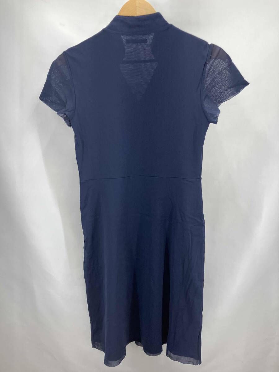 ★ VIVIENNE TAM ヴィヴィアンタム 半袖ワンピース サイズ0 ブルー 夏