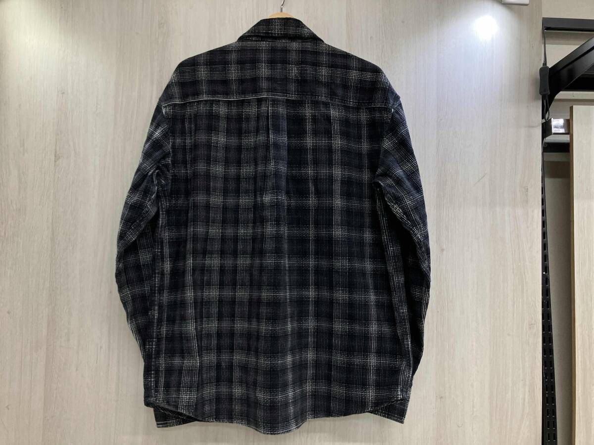 冬 Carhartt カーハート ネルシャツ 81264. .0422 コーデュロイ M チェック柄