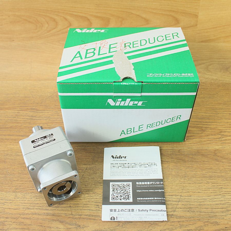 Nidec 日本電産 VRXF-15 C-K-400 エイブル減速機 サーボモーター