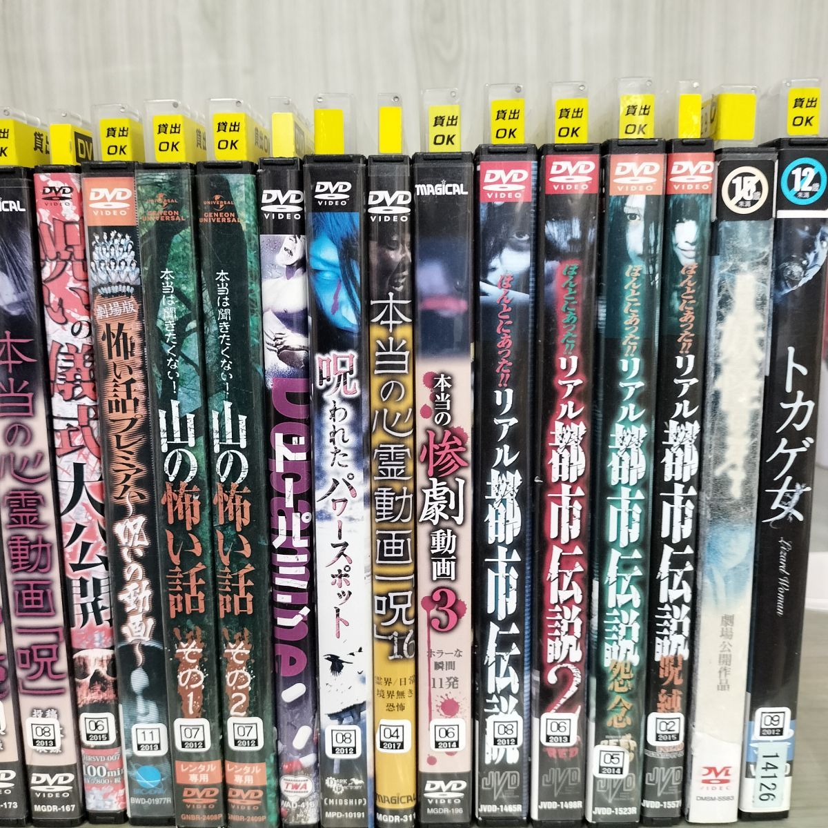 計50枚以上 DVD ホラー まとめ ほんとにあった心霊写真 本当の心霊動画