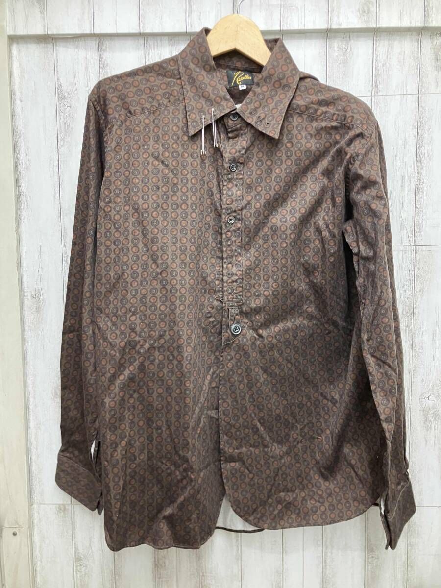 ブラウン NEEDLES 23 AW|PINHOLE REGULAR COLLAR EDW SHIRT 長袖シャツ