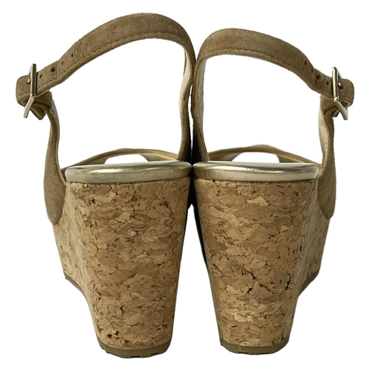 JIMMY CHOO(ジミーチュウ) サンダル 35 レディース - ライトブラウン