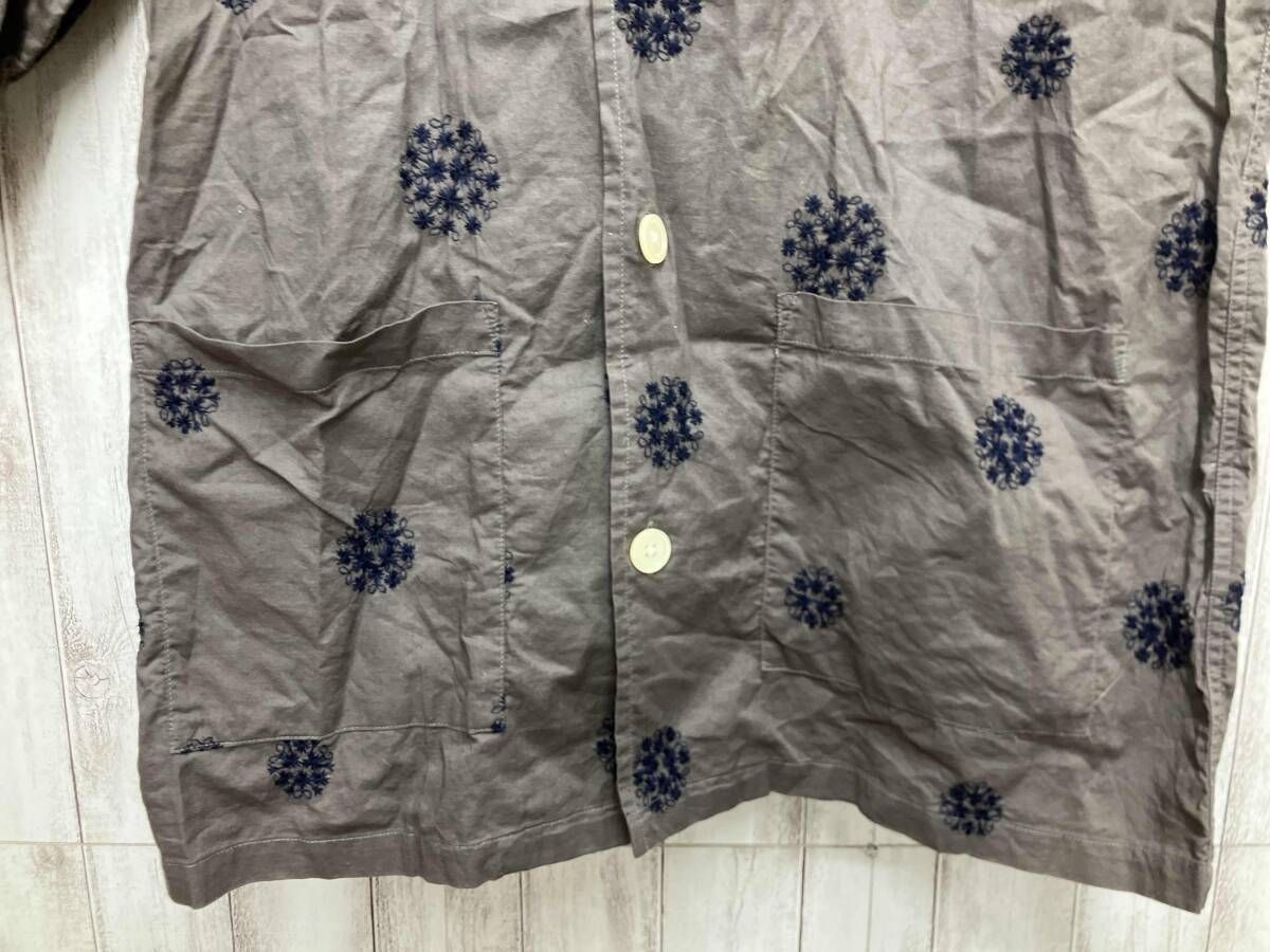 NEEDLES GL 211|OPEN COLLAR SHIRT 半袖シャツ