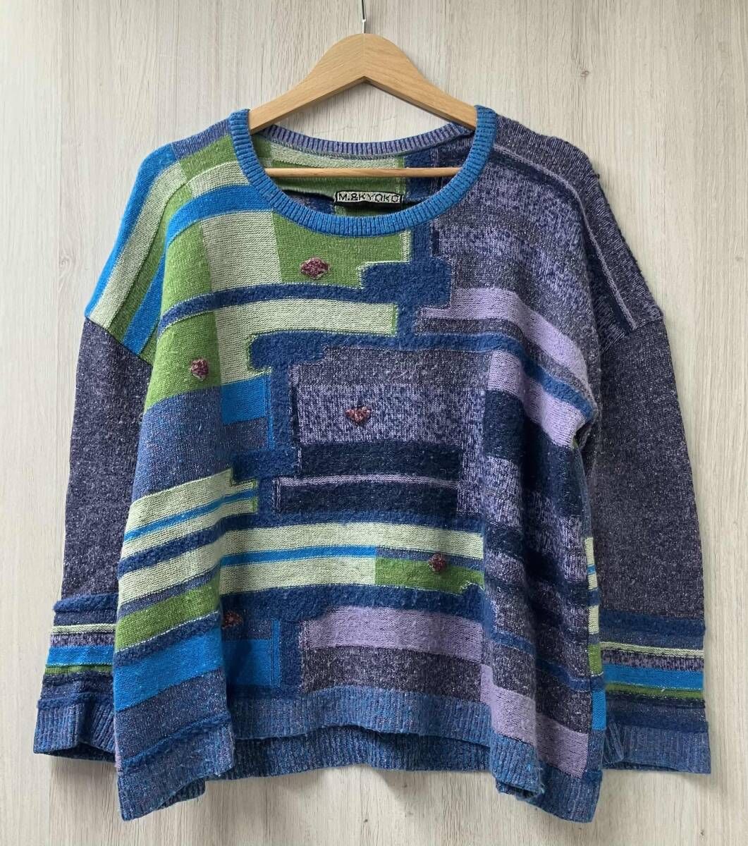 M.&KYOKO エムアンドキョウコ KBJA723W ニットプルオーバー