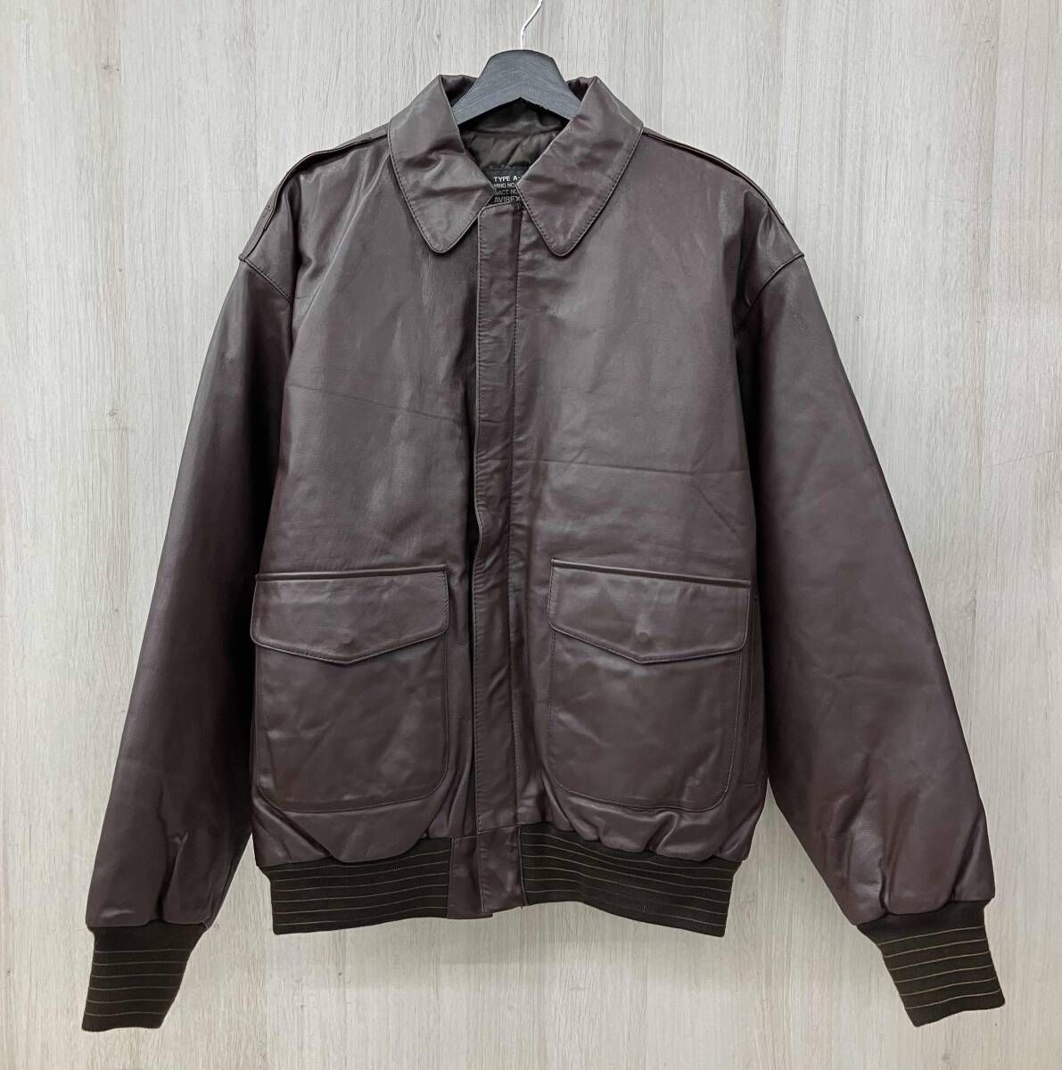 AVIREX|アヴィレックス|A-2|G-1|30-1415|U.S. ARMY AIR FORCE A-2|1978-01|ブラウン系|Lサイズ