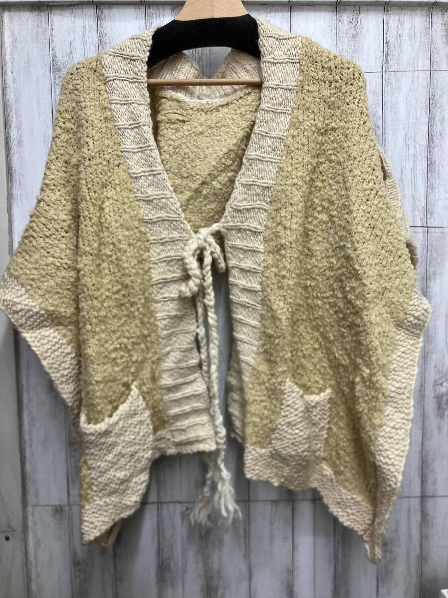 BQMZ かぎ針編み ニット ラグ タペストリー 緑茶 カモフラ柄 レトロ AR