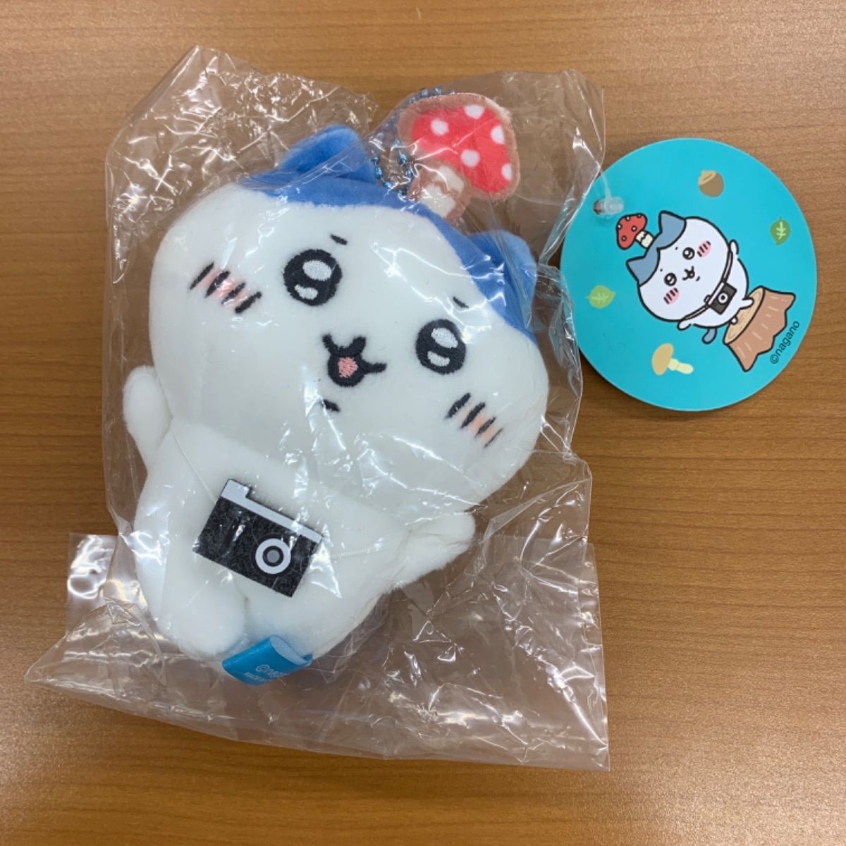 新品未開封 ちいかわ 森のキノコぷちミニマスコット ハチワレ タグ付き
