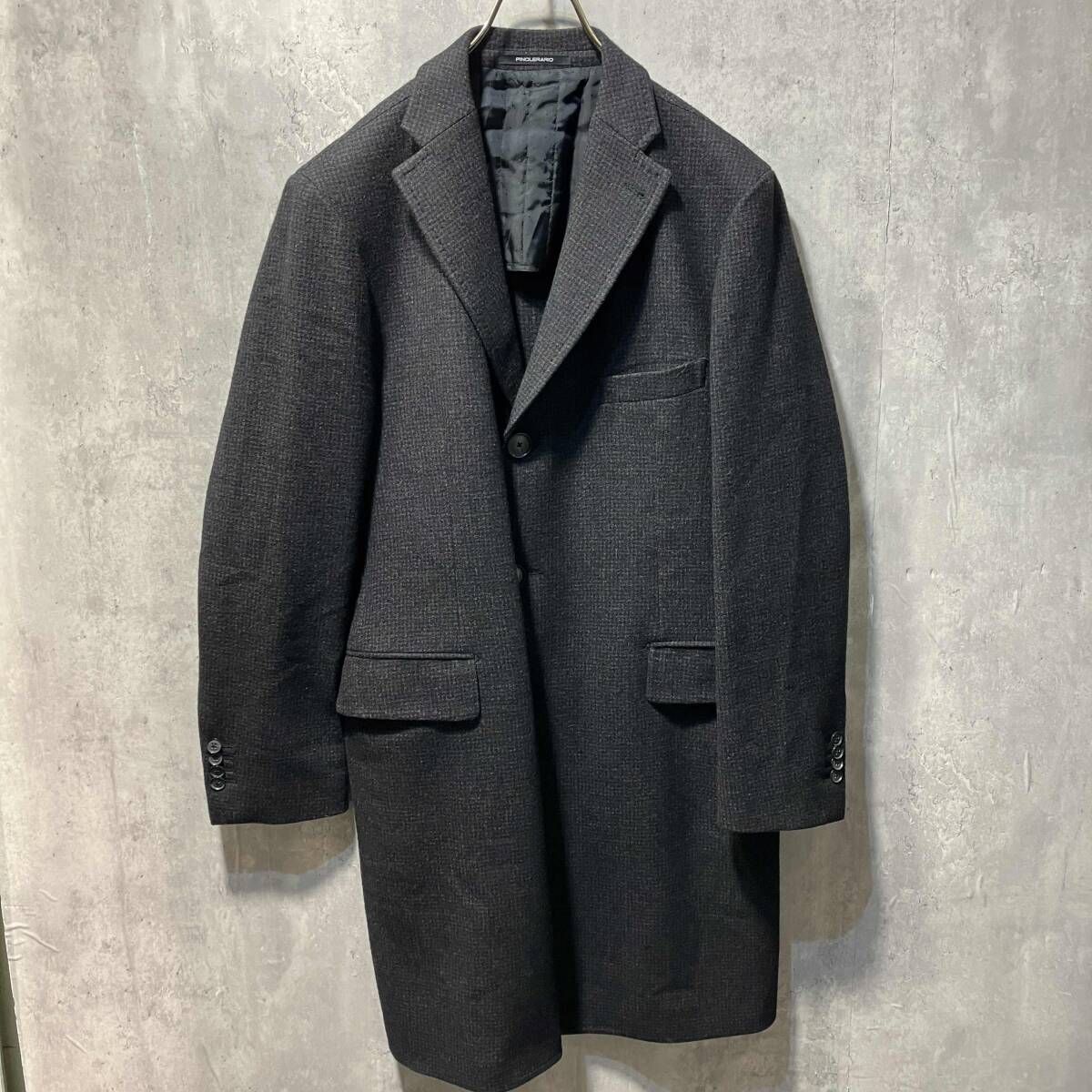 PINOLERARIO チェスターコート ダークグレー ピーノレラリオ