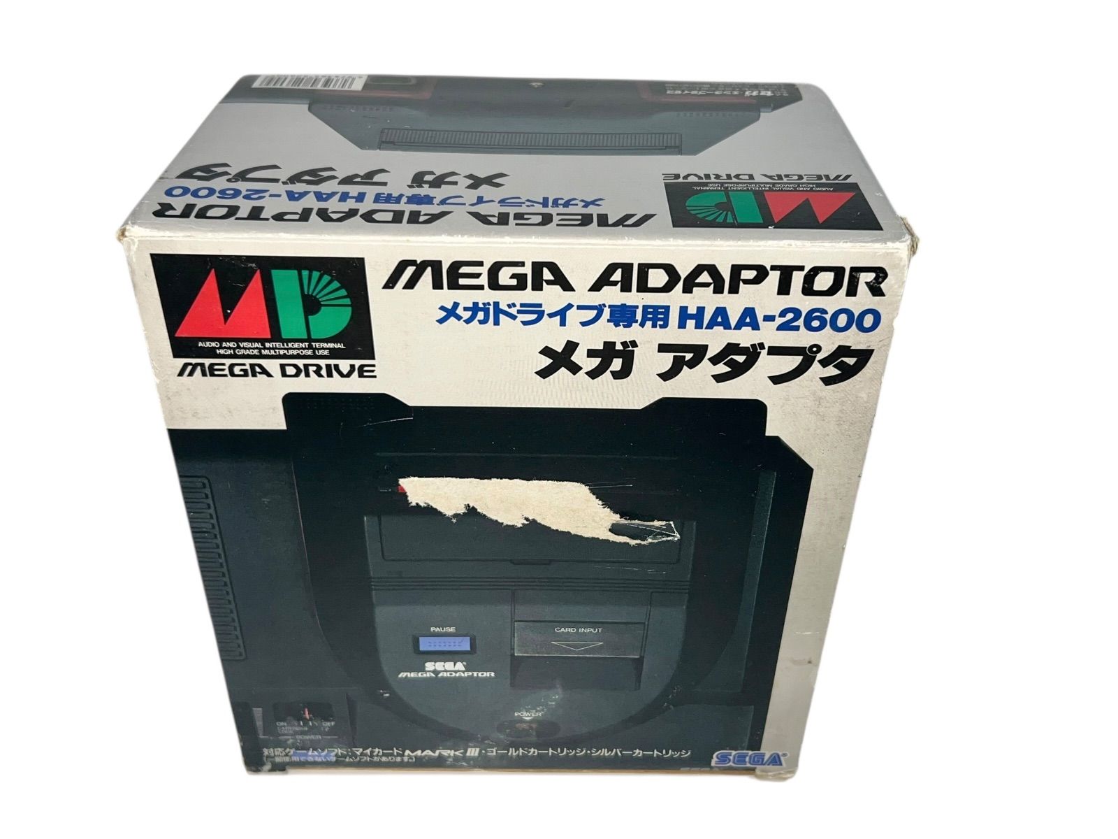 極美品　セガ　メガアダプタ　メガドライブ