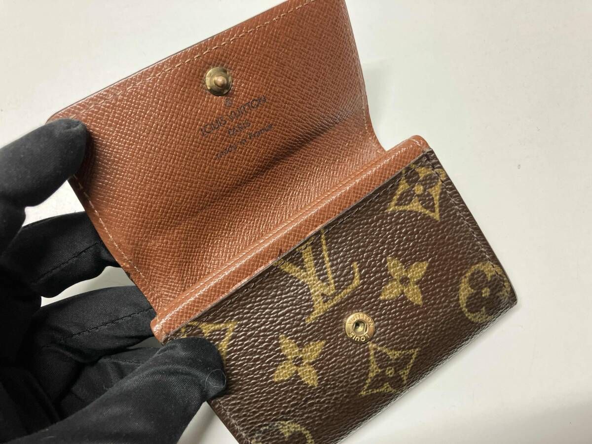LOUIS VUITTON モノグラム MI0093 ポルトモネ・プラ コインケース