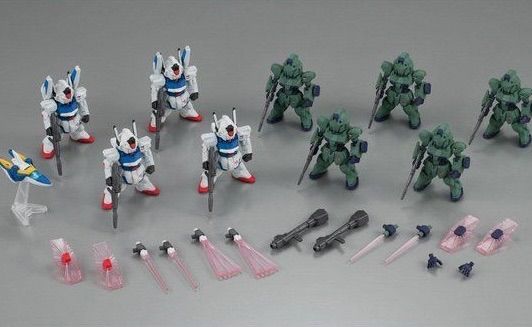 FW GUNDAM CONVERGE:CORE 機動戦士Vガンダム シュラク隊セット - メルカリ