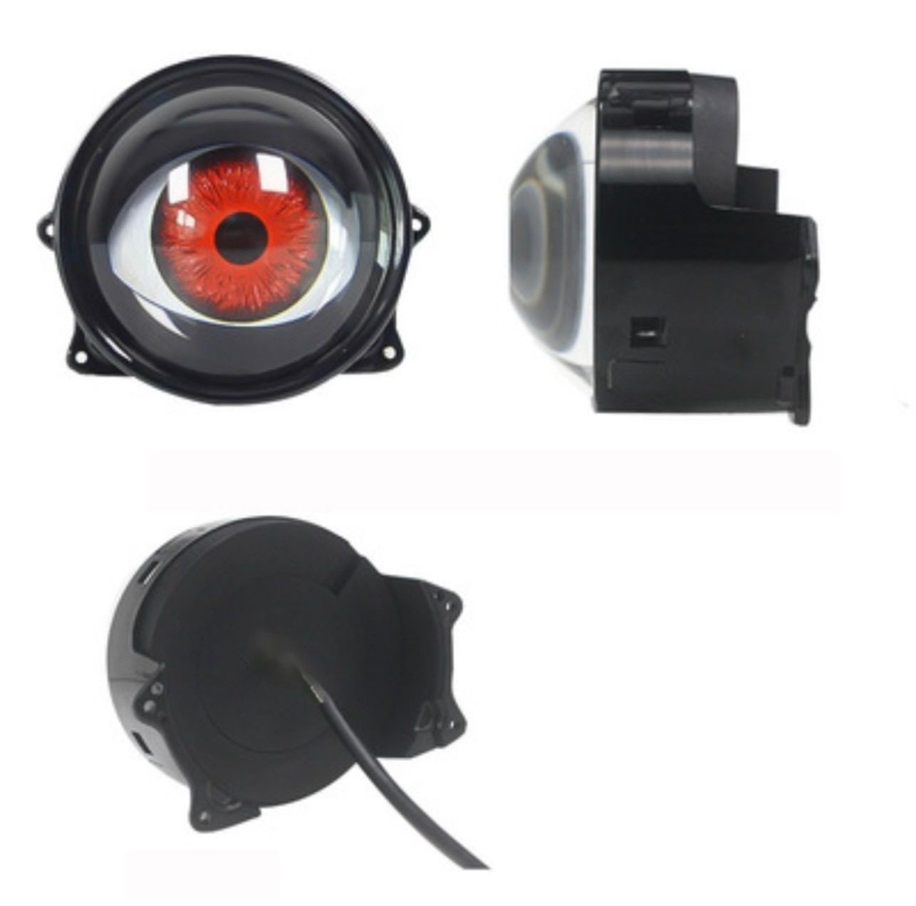 デビルアイ LED 一体型 33パターン 高輝度 2個セット 12V-36V 車 