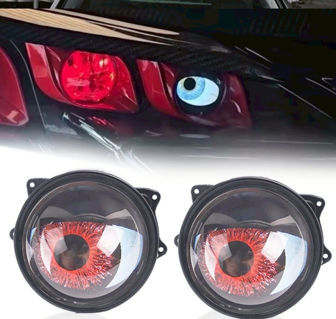 デビルアイ LED 一体型 33パターン 高輝度 2個セット 12V-36V 車 