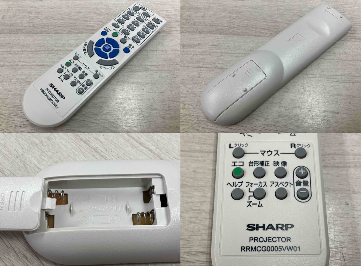  SHARP プロジェクター XP M 401 H W プロジェクター本体 プロジェクター