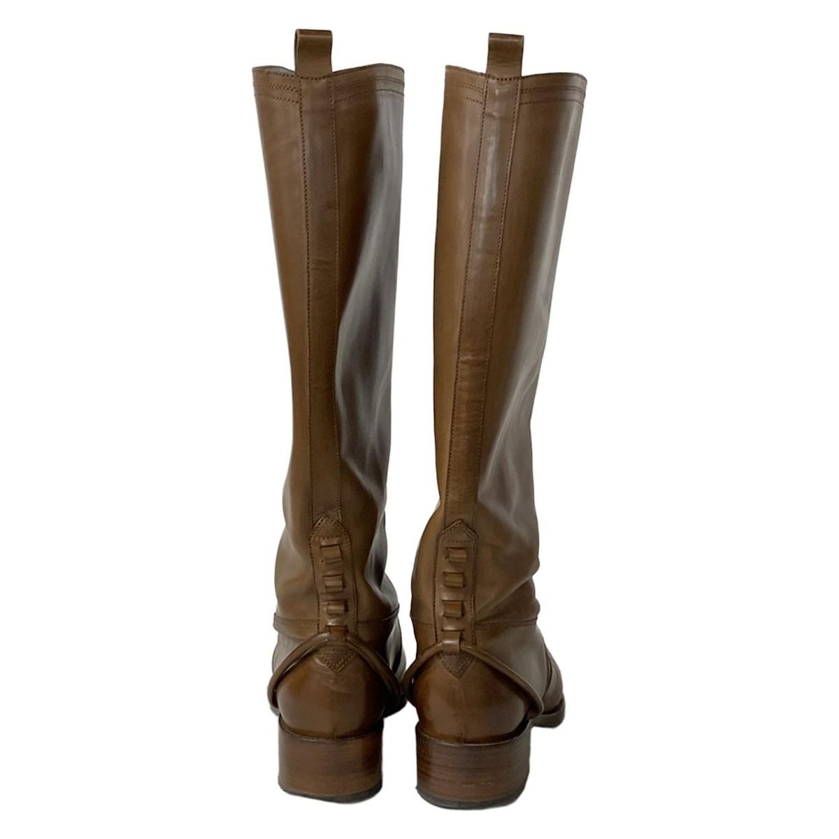 SARTORE(サルトル) ロングブーツ 39 レディース - ブラウン レザー