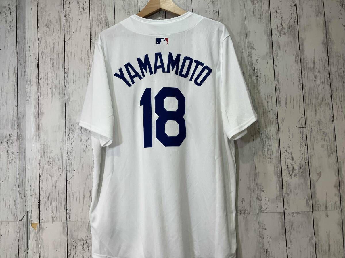 NIKE ナイキ ドジャース レプリカユニフォーム 山本由伸 18番 サイズXL