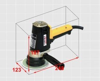 コンパクトツール G-150 N 電動ギアアクションポリッシャー パッドサイズ123 mm バフサイズ150