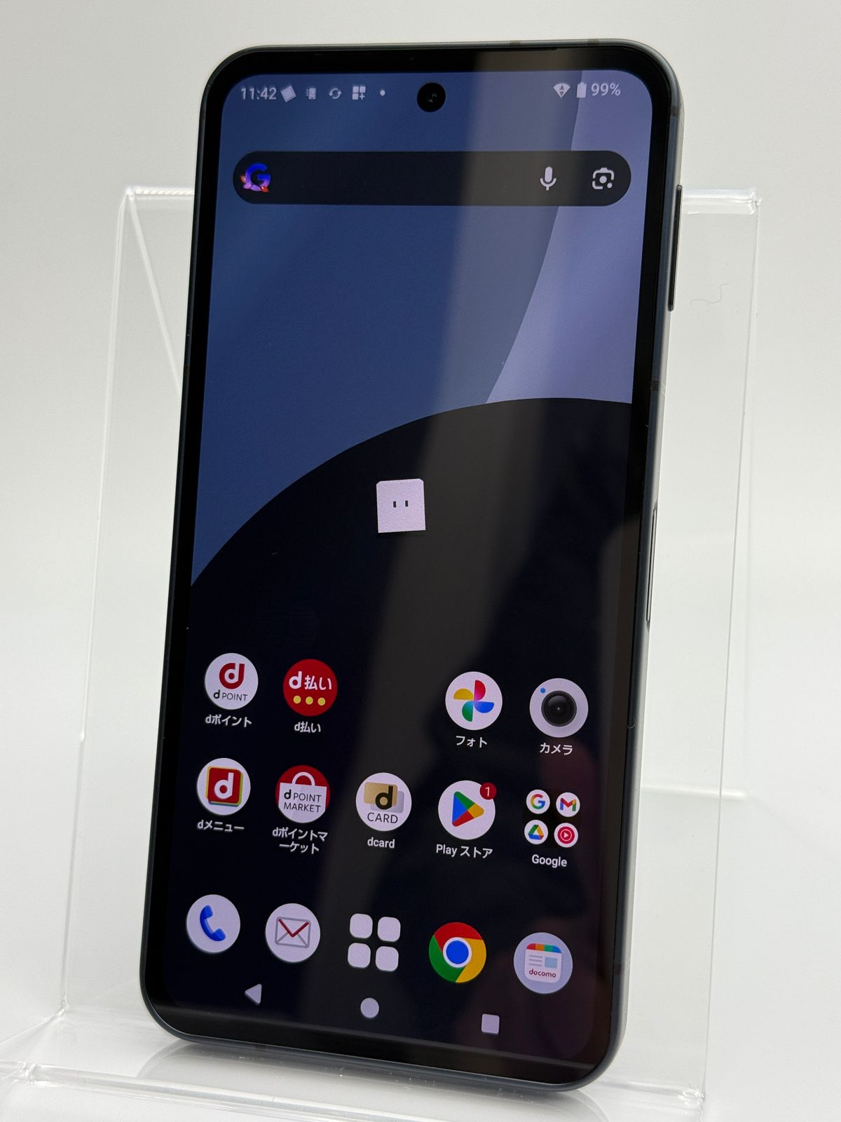 C AQUOS sense 9 SH 53 E ブラック バッテリー 80％以上 SIMフリー 白ロム