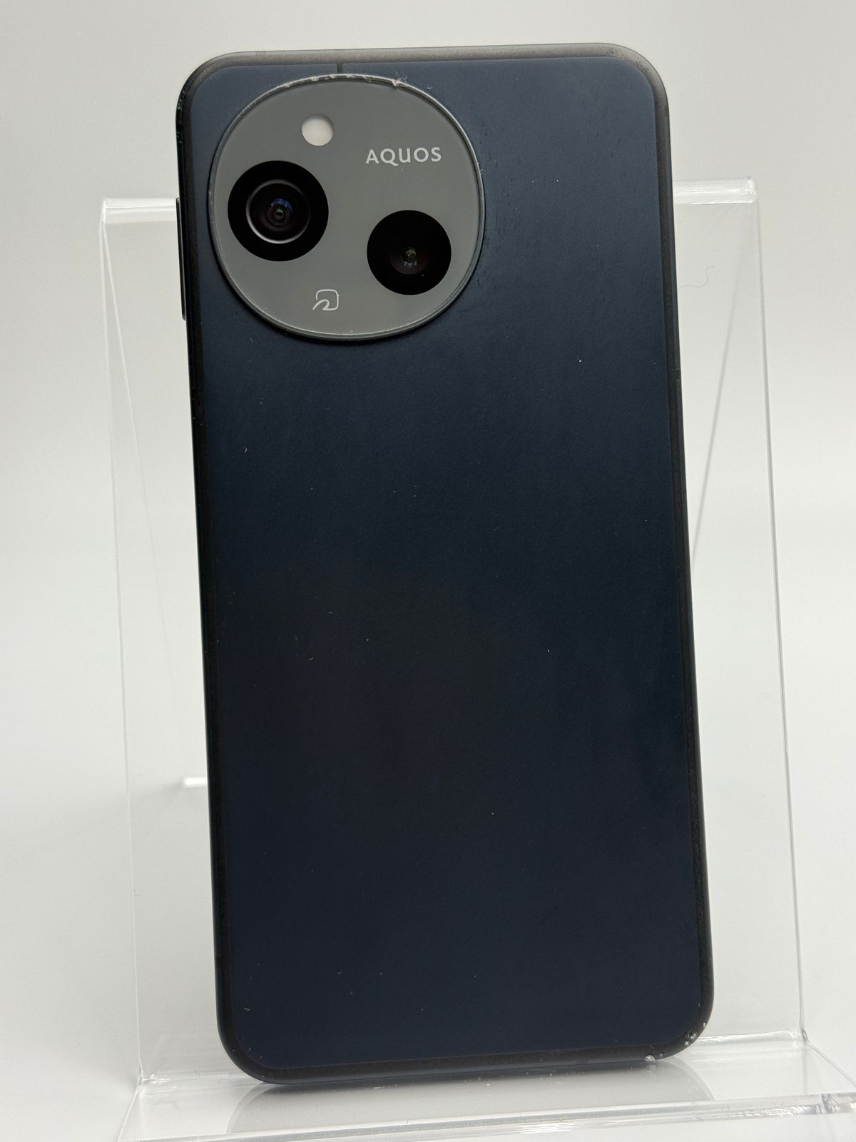 C AQUOS sense 9 SH-53 E ブラック バッテリー 80％以上 SIMフリー 白ロム