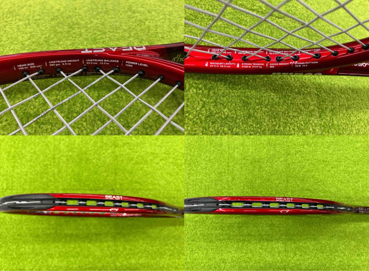  Prince プリンス テニスラケット BEAST O 3 100 2021 グリップサイズ2 ラケット(硬式用) テニス