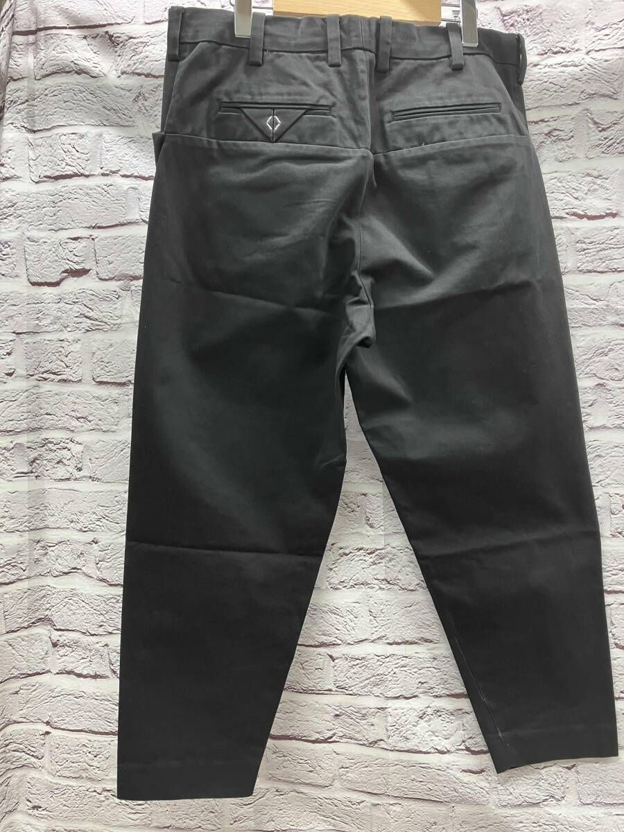 SUNSEA 綿パン 18 A 48 表記サイズ2 ブラック