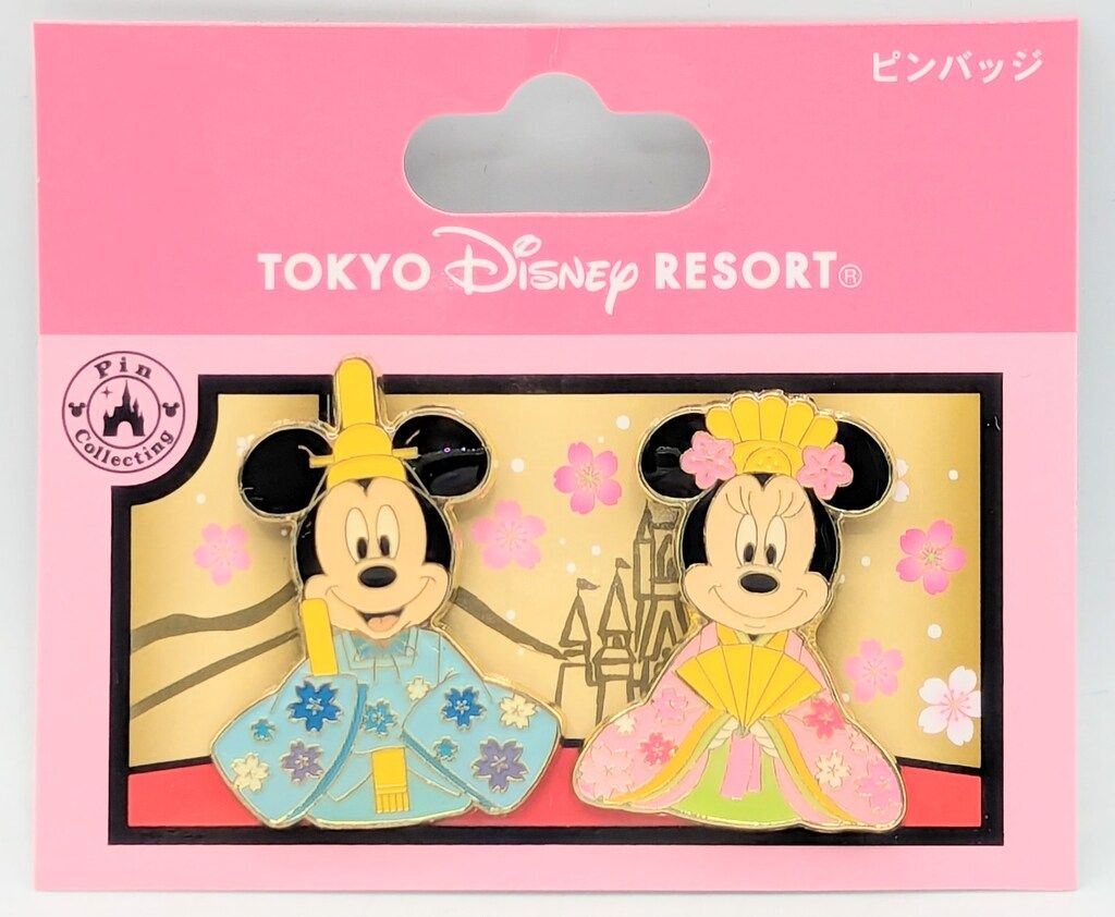 ひな祭り　ディズニー 雛人形】【動画】ディズニー ミッキー＆ミニープレミアム 親王 ケース