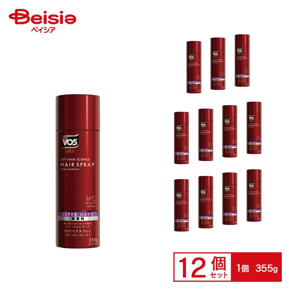 VO 5 forMEN ヘアスプレイ スーパーハード 無香料 355 g × セット