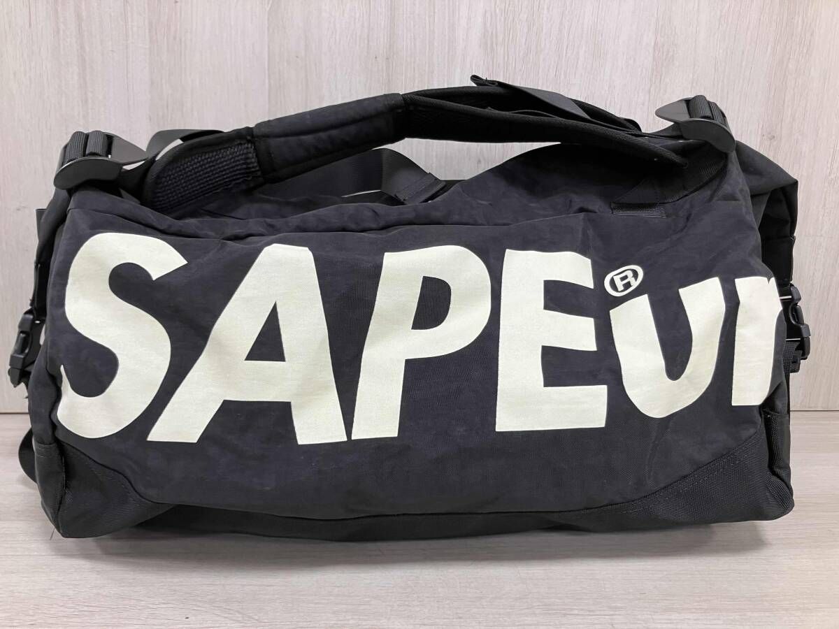 入手困難 未使用 SAPEur サプール ユーティリティ ボストン バッグ SAPEur/サプール/ボストンバッグ/UTILITY TYPE-5/ブラック/ショルダー