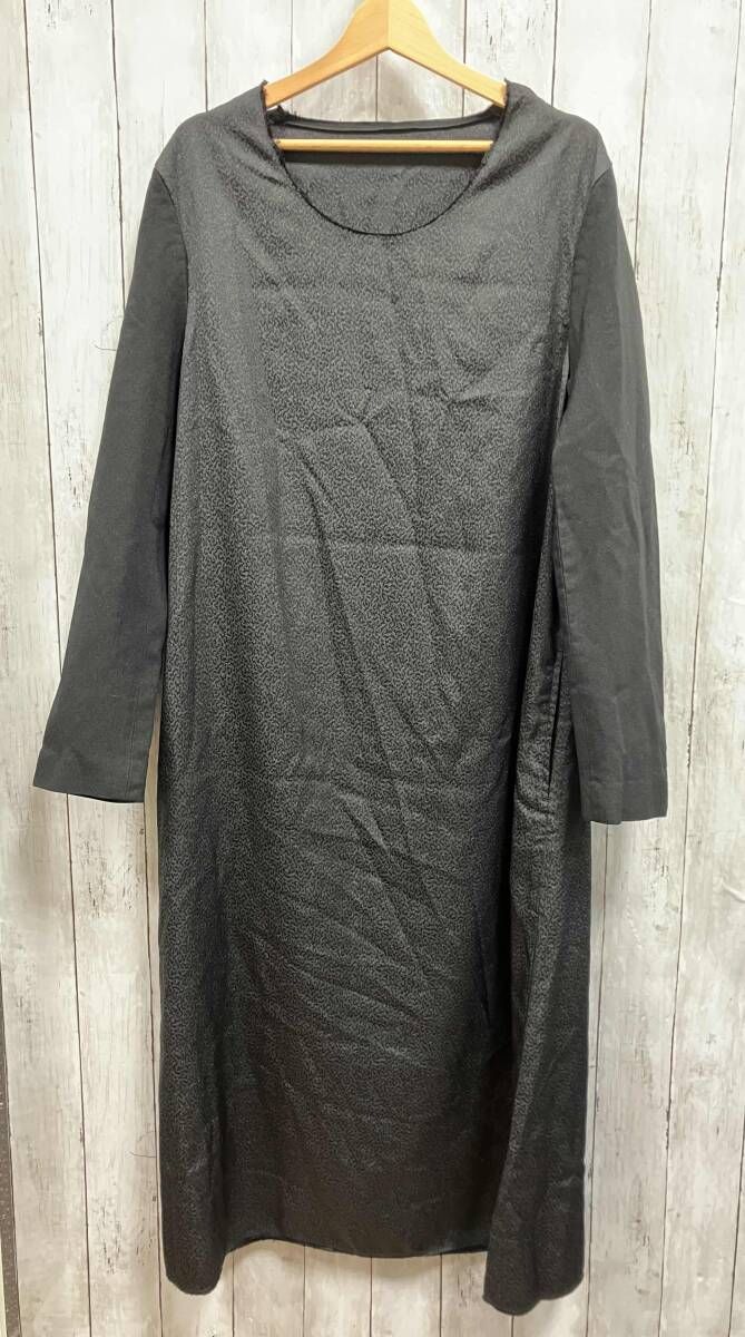 COMME des GARCONS HOMME PLUS PD J 066 アームドッキング裁断マキシワンピース レオパード AD 2019