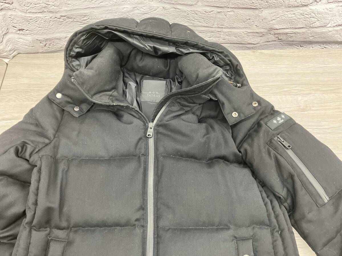 TATRAS ダウンジャケット MTSH20A4205-D KRAZ 表記サイズM ブラック