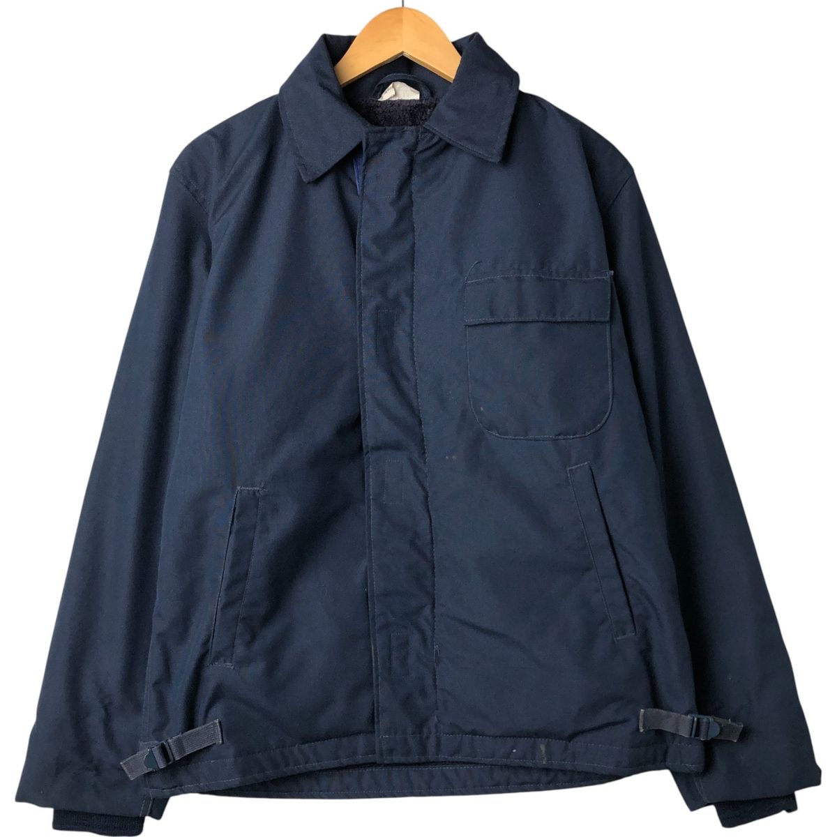 90s USN アラミドデッキジャケット テニアー社 M(38-40) 美品 古着 90年代 米軍実品 U.S.NAVY アラミドジャケット ミリタリー デッキ