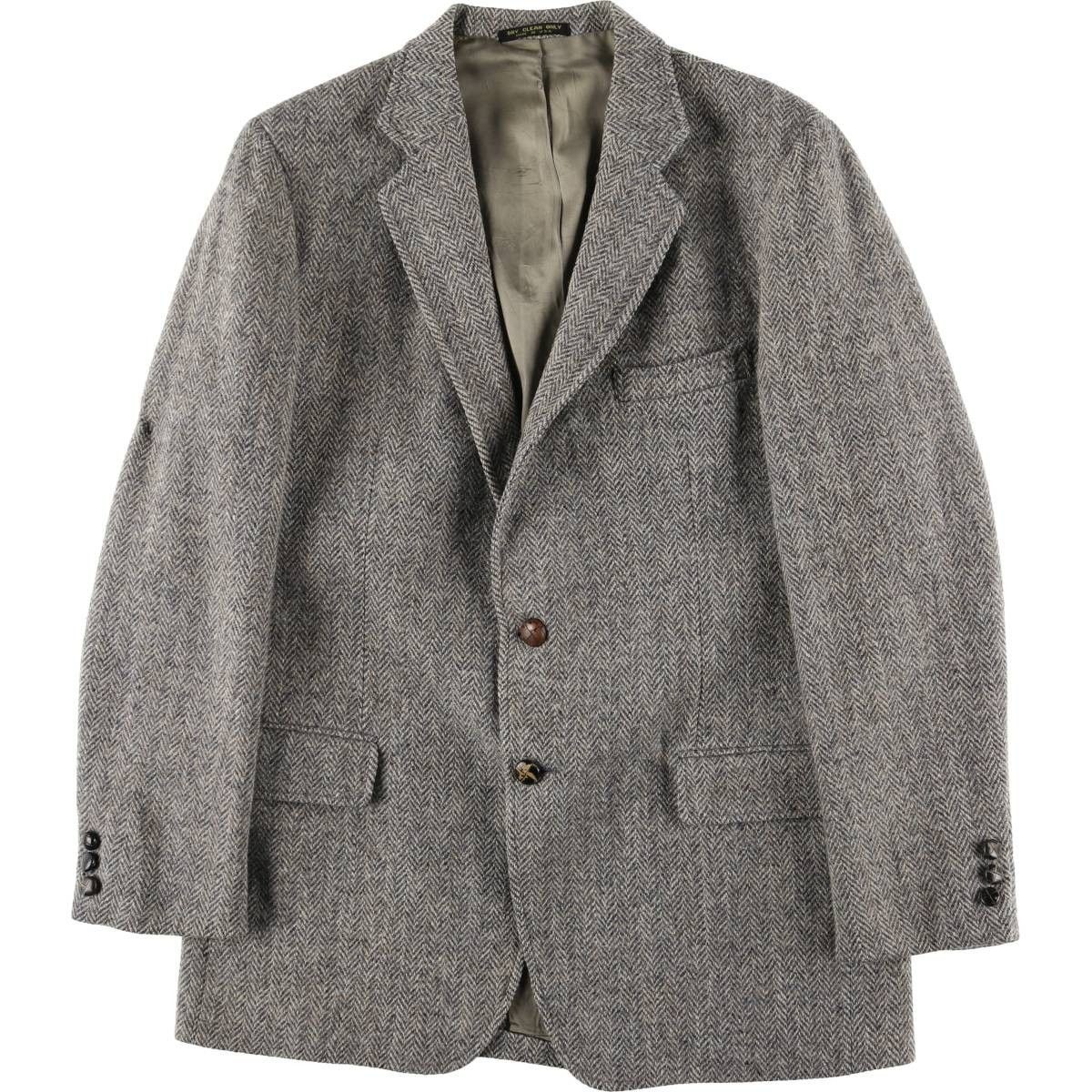 古着 70~80年代 Adams Row Harris Tweed ハリスツイード ヘリンボーン 