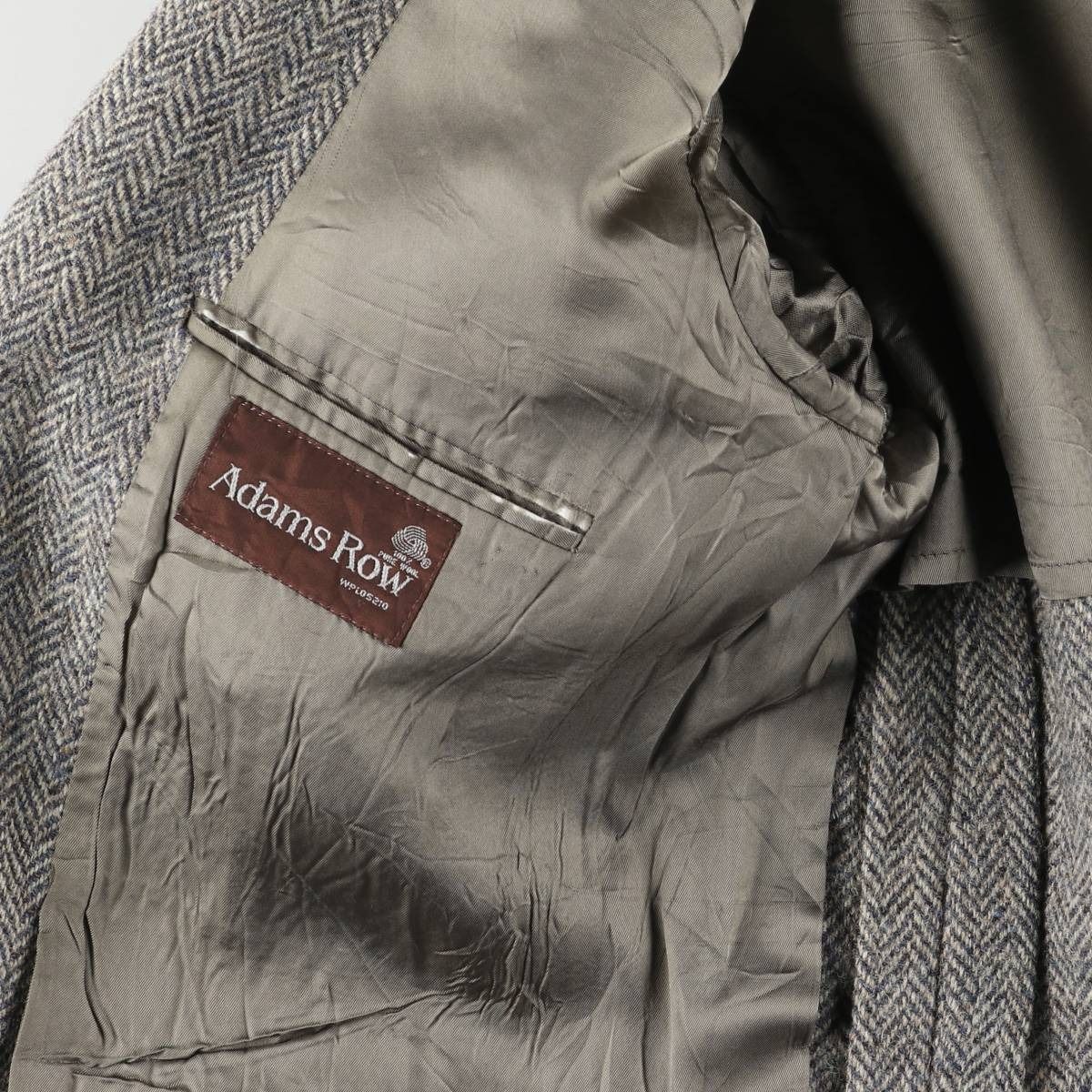 古着 70~80年代 Adams Row Harris Tweed ハリスツイード ヘリンボーン 